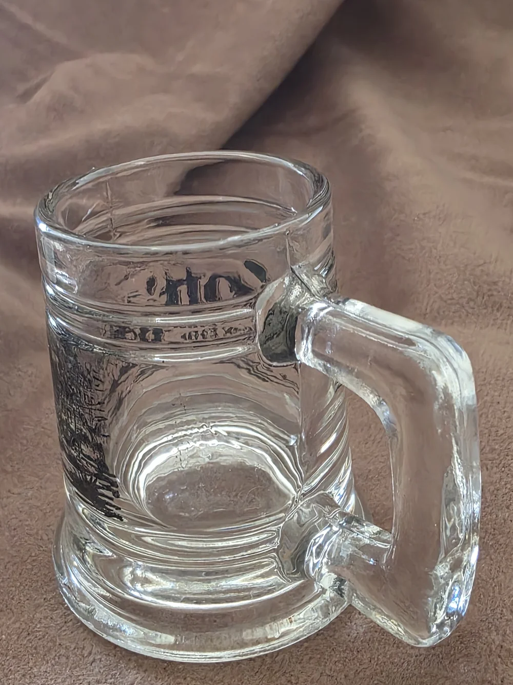 Knott's Berry Farm Glass Beer Stein Shot Glass